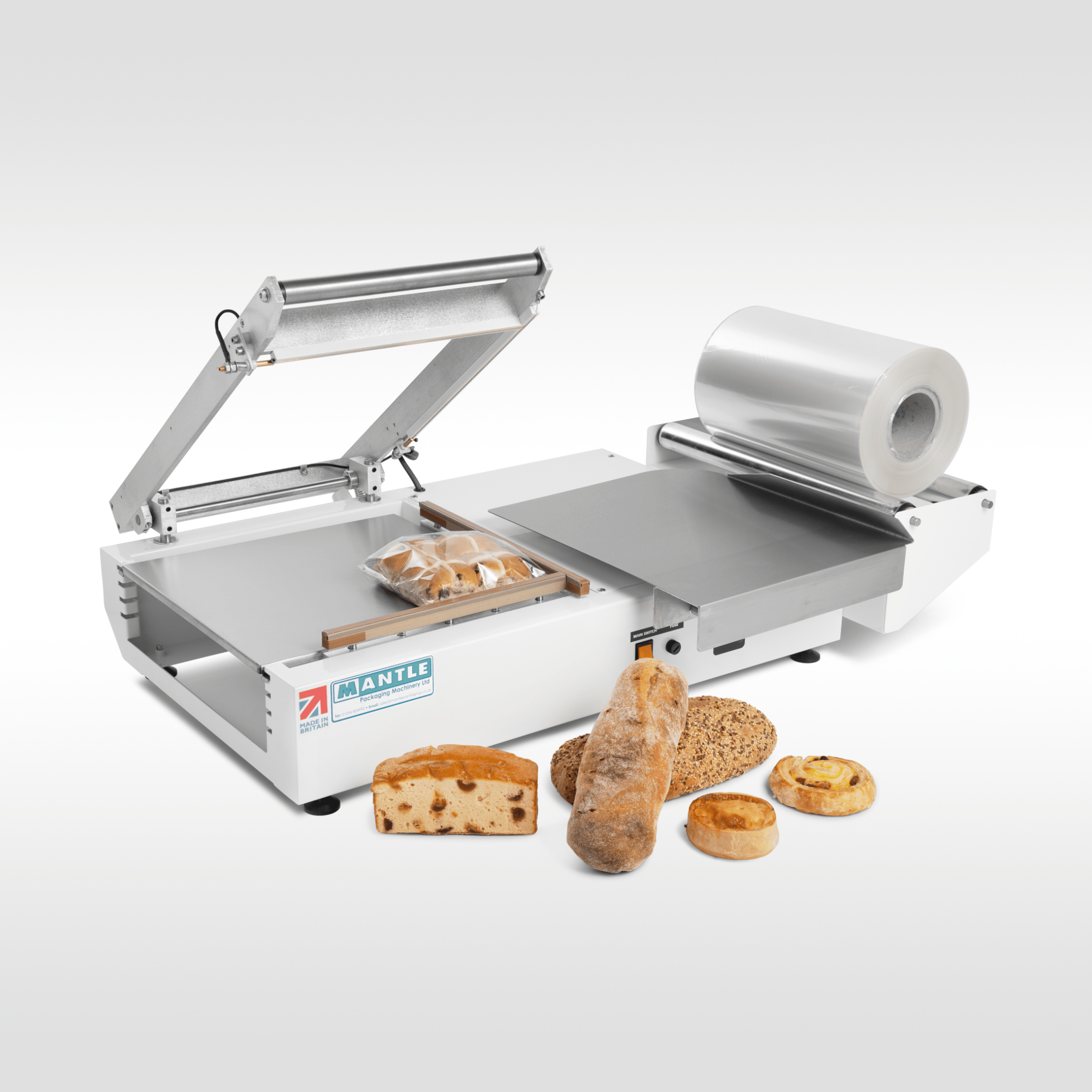 Les machines d’emballage alimentaire de la gamme de soudeuses en « L » sont utilisées dans les boulangeries et sont spécialement conçues pour être utilisées avec des films de boulangerie en polypropylène.
